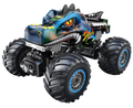 Remote Control Monster Truck for Boys - 1:16 Scale RC Dinosaur Car Off-Road Waterproof Vehicle with Shock Absorbers, High-Speed All-Terrain Electric Toy Truck, Birthday Gifts for Kids